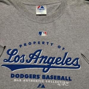 Dodgers 2XL grey t-shirt